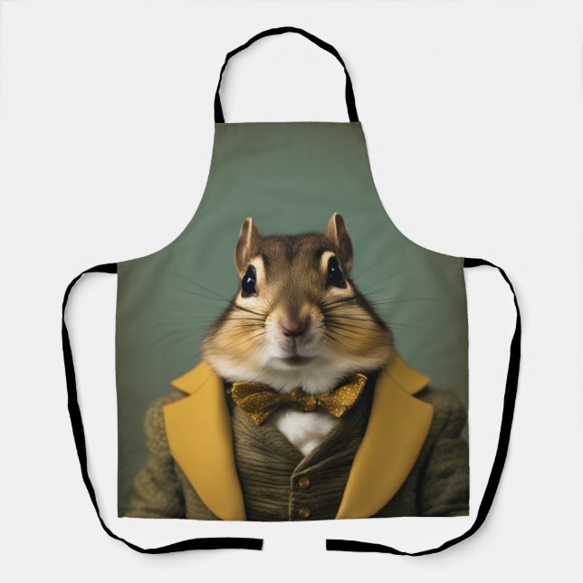 Smart Chipmunk Schürze (Vorderseite)