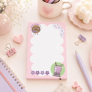 Smart Cookie & Boba Tea kawaii Post-it Klebezettel