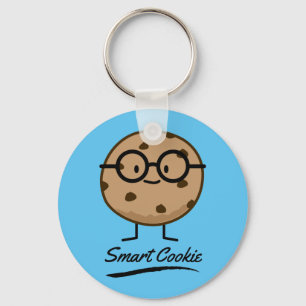 Smart Cookie Chocolate Chip Cookies Brille Schlüsselanhänger