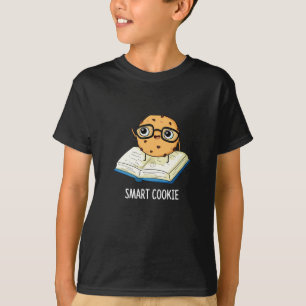 Smart Cookie Funny Snack Pub Dark BG T-Shirt