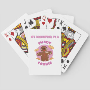 Smart Cookie Meine Tochter ist ein intelligentes C Spielkarten