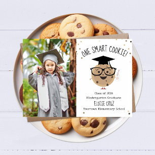 Smart Cookie Photo Kids Graduation Faire-part