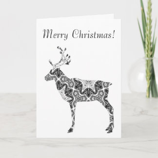 Smart Geometric Muster Reindeer Frohe Weihnachten