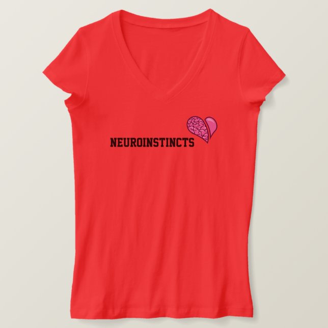 Smart Heart Neuroinstinkte T-Shirt (Design vorne)