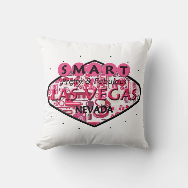 SMART HÜBSCH & FABULOUS LAS VEGAS PILLOW KISSEN (Vorderseite)