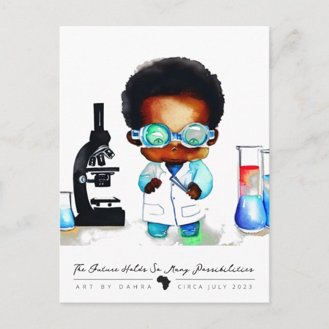 Smart Kid Postkarte (Vorderseite)