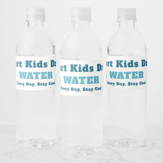 Smart Kids Drink Water – Stay Cool School Bottle
