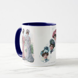 Smart Midsommer Hats, Afternoon Gowns - 1901 Tasse