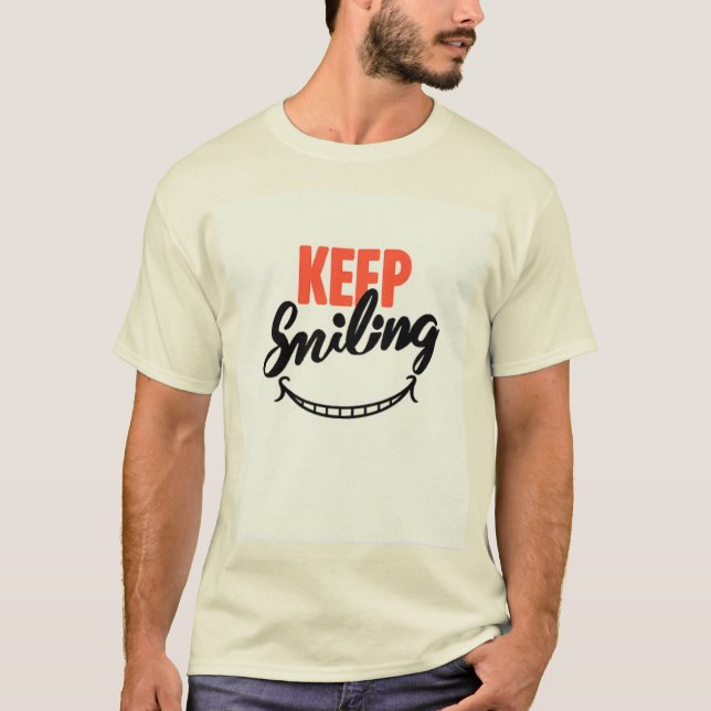 Smart Modern Typografy T - Shirt (Vorderseite)