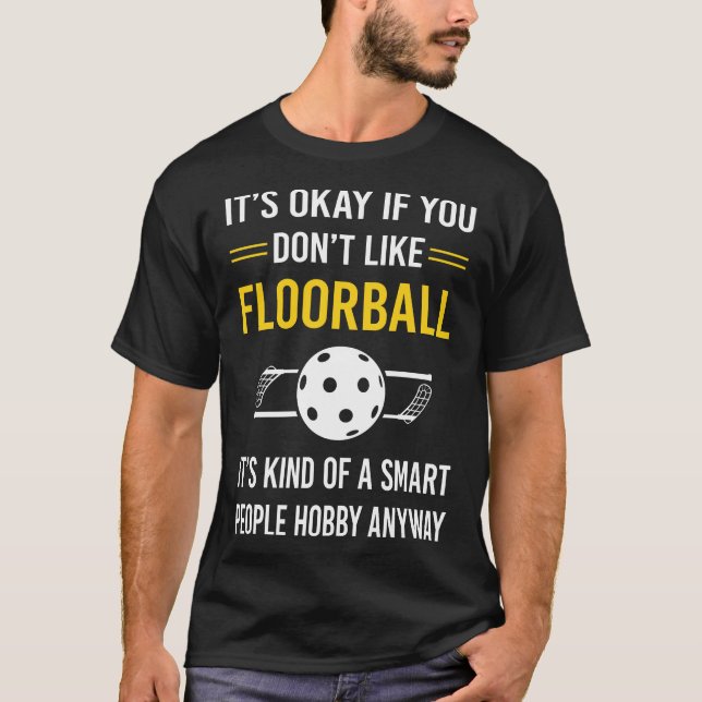 Smart People Floball T-Shirt (Vorderseite)
