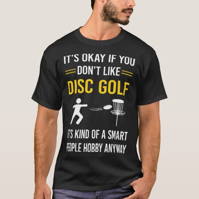 Smart People Golf Golfer T-Shirt (Vorderseite)