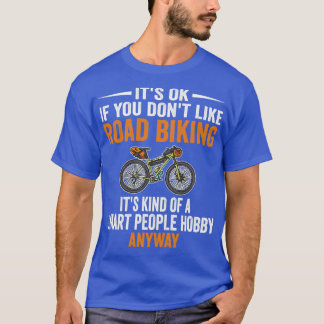 Smart People Hobby Road Biking Funny Bike Riders G T-Shirt
