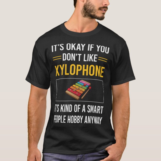 Smart People Xylophone T-Shirt (Vorderseite)