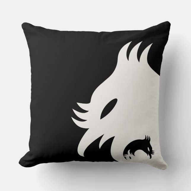 Smart Phoenix Kissen (Vorderseite)