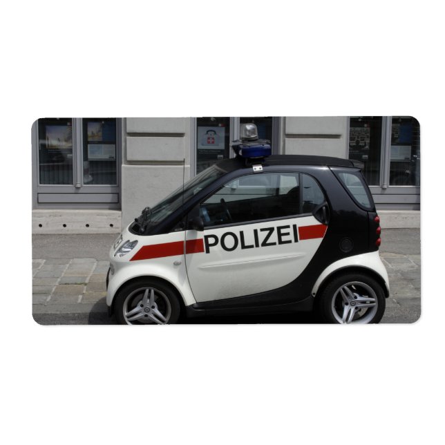 Smart Polizei Auto (Vorne)