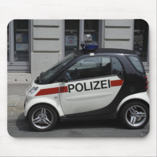 Smart Polizei Auto Mousepad