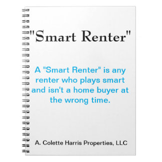 Smart Renter - Design 1 Notebook Notizblock