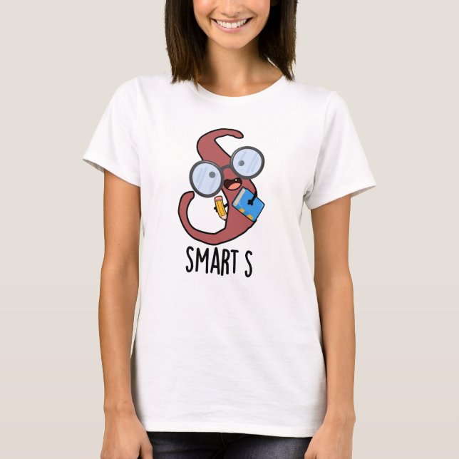 Smart S Funny Alphabet Pub T-Shirt (Vorderseite)