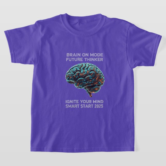  Smart Start 2025 "Ignite Your Mind" Kids School T-Shirt (Ablage )