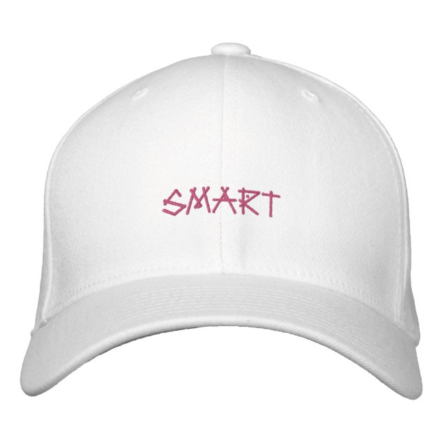 SMART-StickHat Bestickte Baseballkappe (Vorderseite)