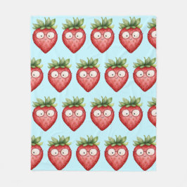 Smart Strawberry Fleecedecke