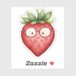 Smart Strawberry Sticker