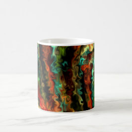 Smart Wavy Abstrakt Modern Art 45b.5 Kaffeetasse