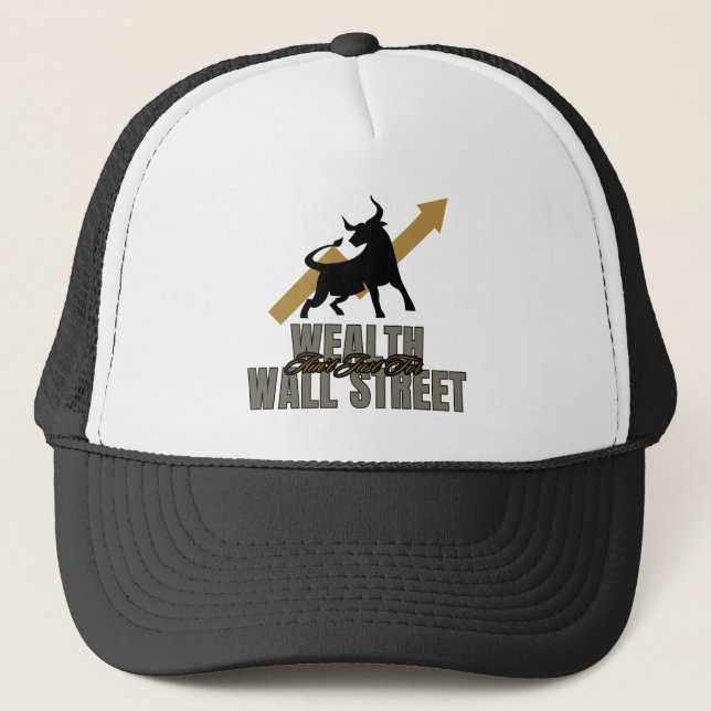 Smart Wealth ist nicht nur für die Wall Street Truckerkappe (Vorderseite)