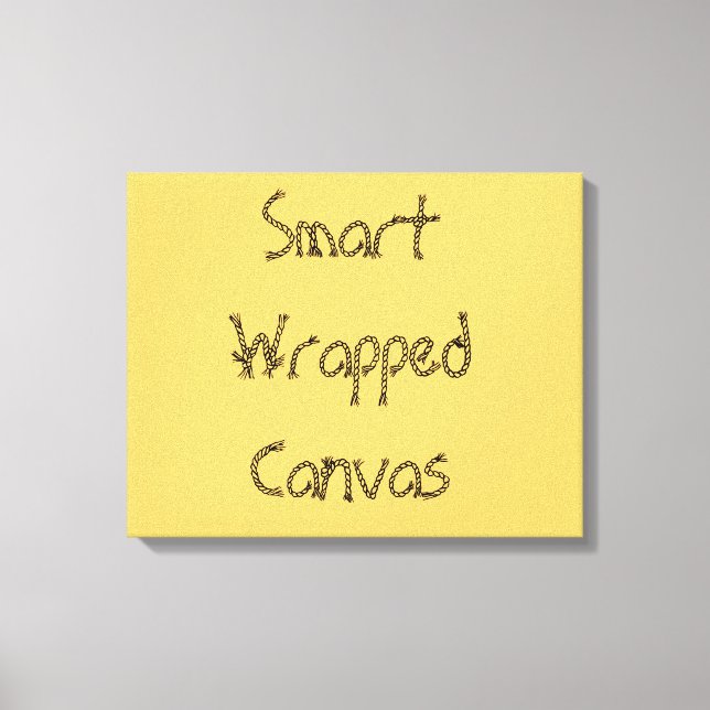 Smart Wrapped Canvas Template Leinwanddruck (Vorderseite)