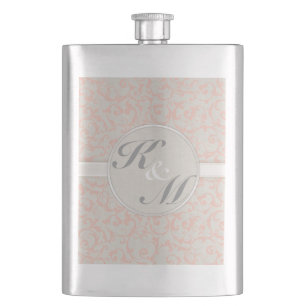 SmartElegance Coral Wedding Collection Flachmann