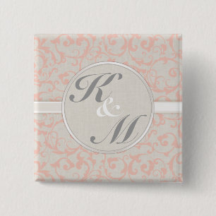 SmartElegance Leinen & Coral Button