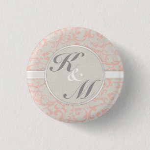 SmartElegance Leinen & Coral Button