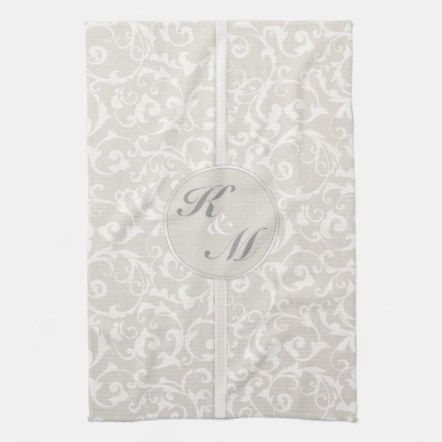 SmartElegance Natural Wedding Collection Geschirrtuch (Vertikal)