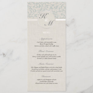 SmartElegance SeaSpray Wedding Collection Menükarte