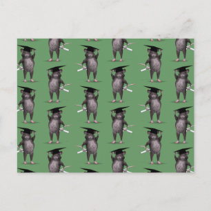 Smartest Rat in der Stadt Postkarte