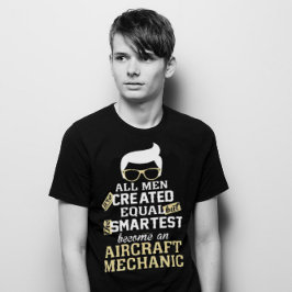 Smarteste Männer werden zum Flugzeugmechaniker T-Shirt