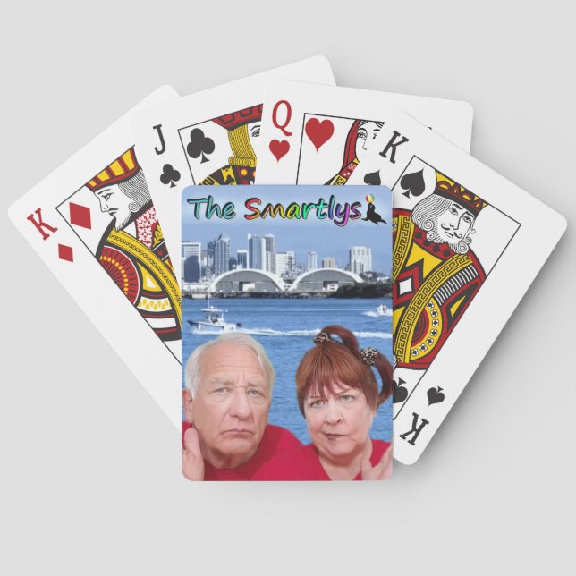 Smartlys spielen Karten Spielkarten (Rückseite)