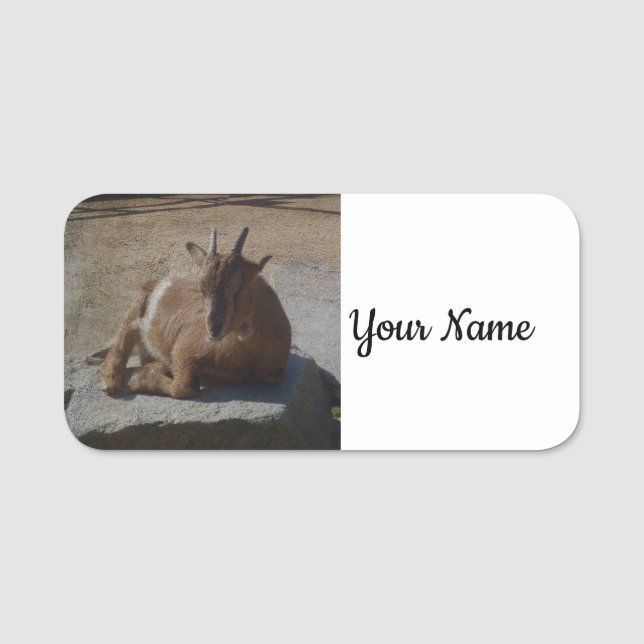 SmartMix Animal- Goat Namensschild (Vorderseite)