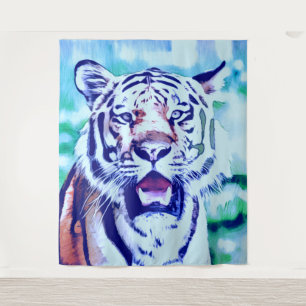 Smartmix-Tier - tiger 2 Wandteppich