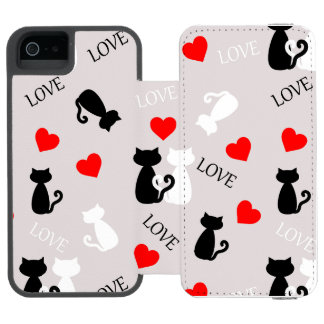 Smartphone case with cats incipio watson™ iPhone 5 geldbörsen hülle