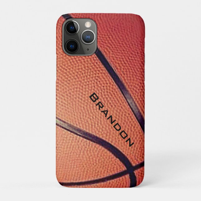 Smartphone Electronics Case für Basketball Design (Rückseite)