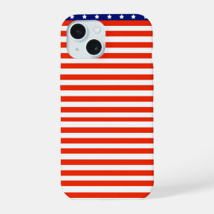 Smartphone-Hülle mit USA-Flagge iPhone 15 Hülle