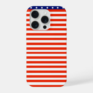 Smartphone-Hülle mit USA-Flagge iPhone 15 Pro Hülle