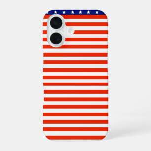 Smartphone-Hülle mit USA-Flagge iPhone 16 Hülle