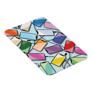 Smartphones mit einer Kerbe Magnet