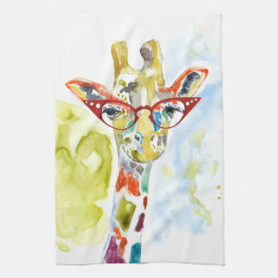 Smarty-Hosen Giraffe Geschirrtuch