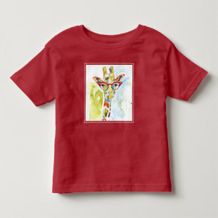 Smarty-Hosen Giraffe Kleinkind T-shirt