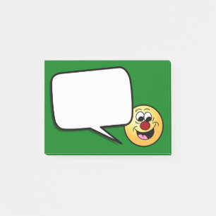 Smarty keucht Gesicht Grumpey Post-it Klebezettel
