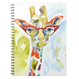 Smarty-Pants Giraffe Notizblock
