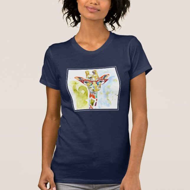 Smarty-Pants Giraffe T-Shirt (Vorderseite)